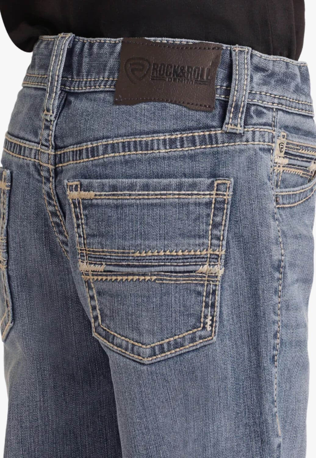 Rock and Roll Boys Two Tone Bootcut Jean
