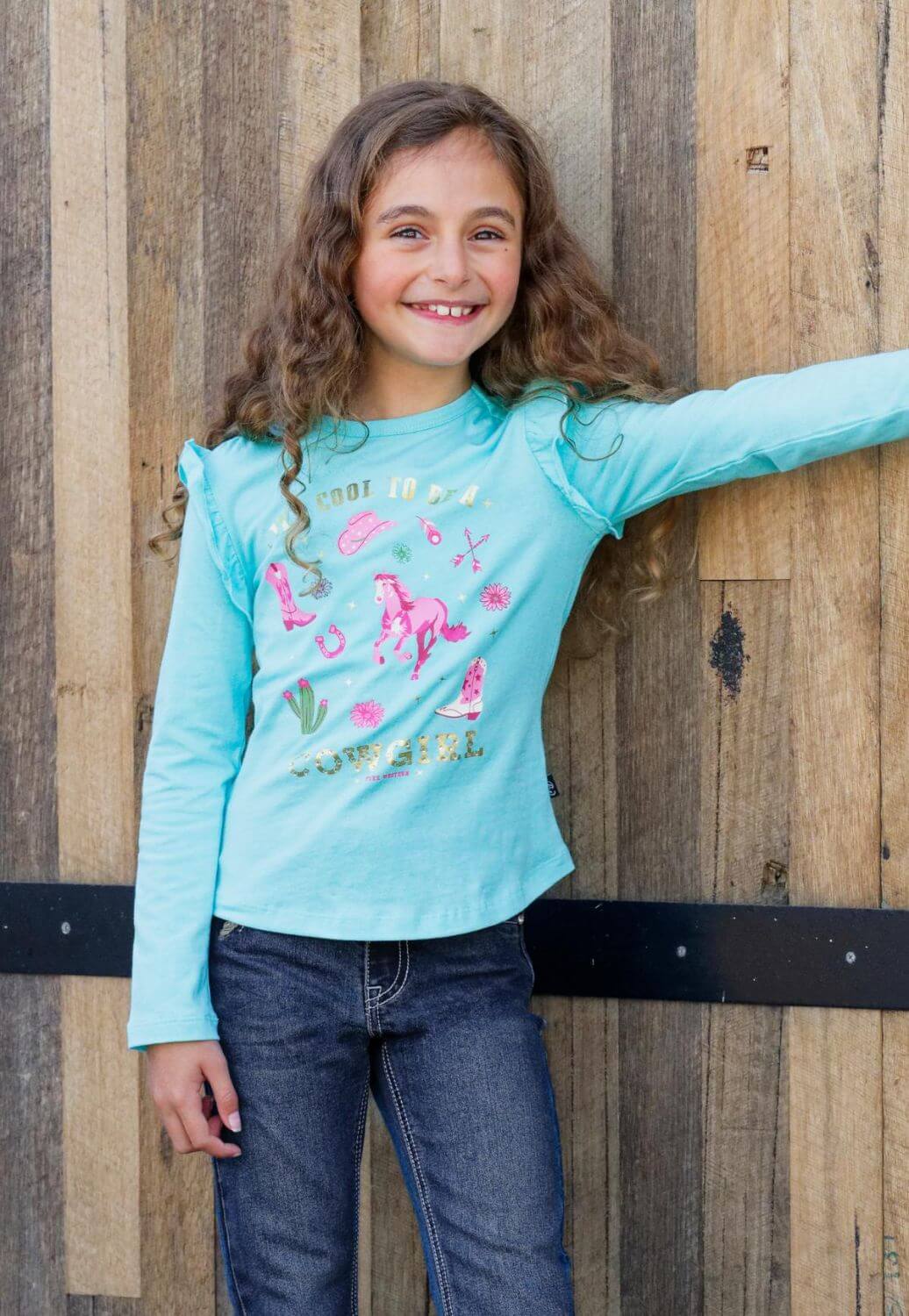 Pure Western Girls Kristy Long Sleeve T-Shirt