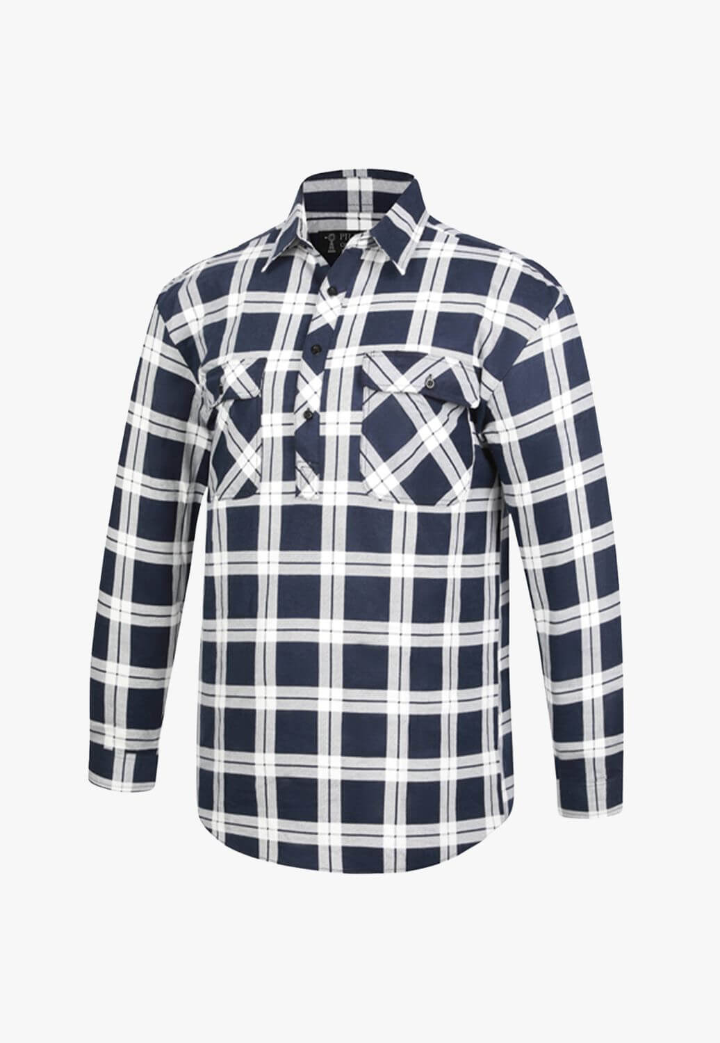 Pilbara Mens Closed Front Flannelette Shirt