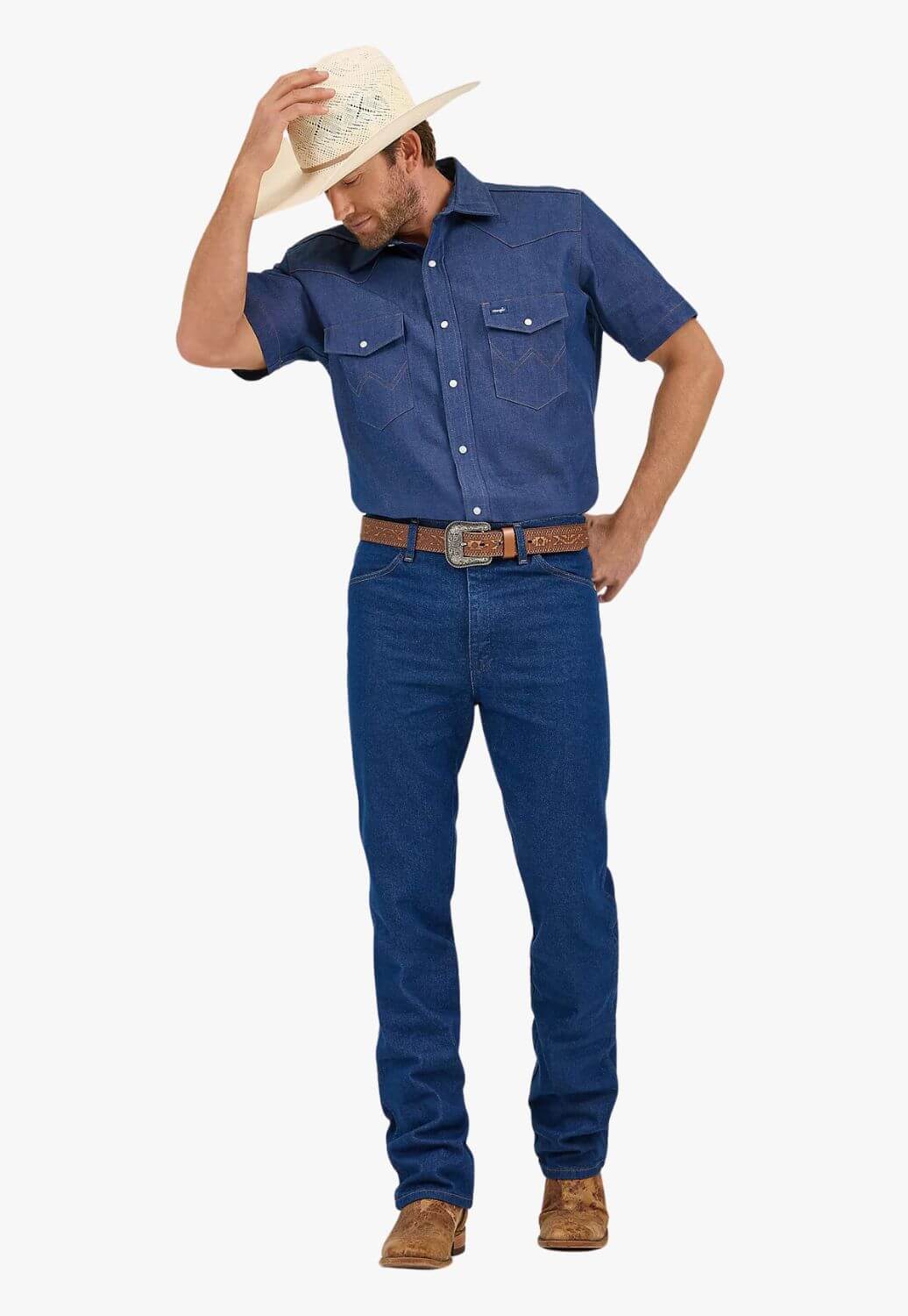 Wrangler Mens Slim Fit Prewashed Jean 936PWD