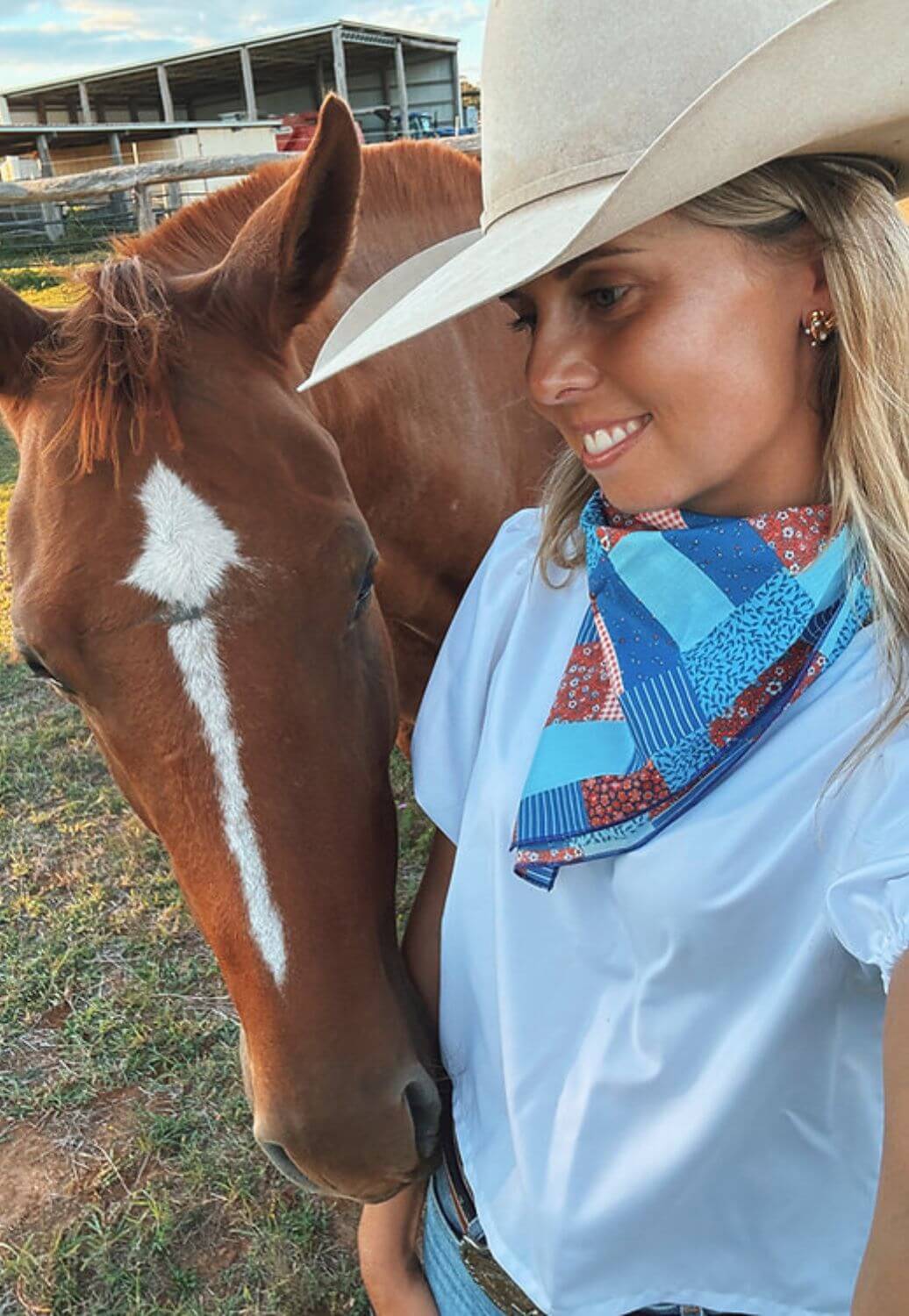 Treasure Chest Co Patchwork Scarf