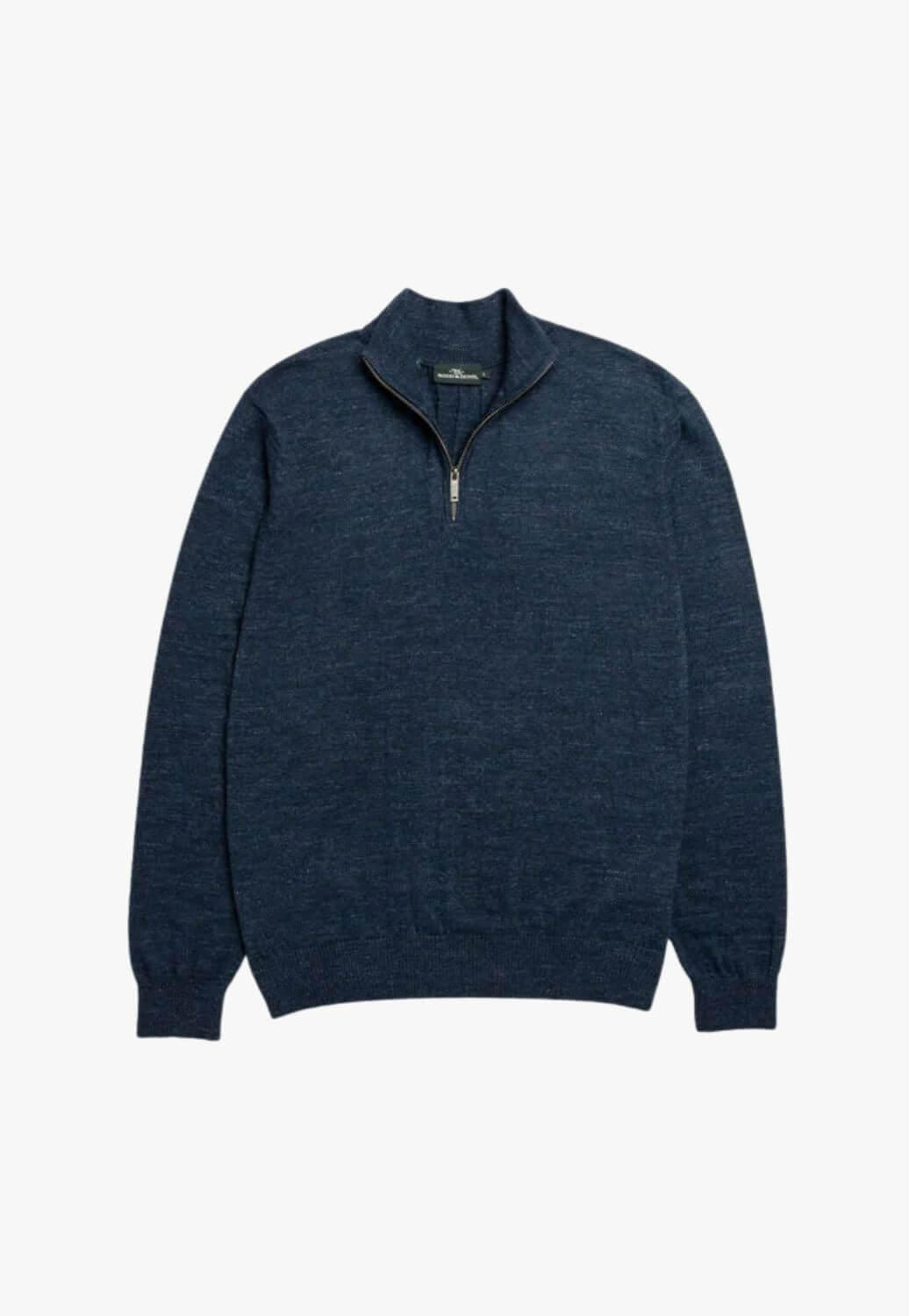 Rodd &amp; Gunn Mens Fortrose 1/4 Zip Knit