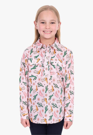Hard Slog Girls Cleo Long Sleeve Shirt