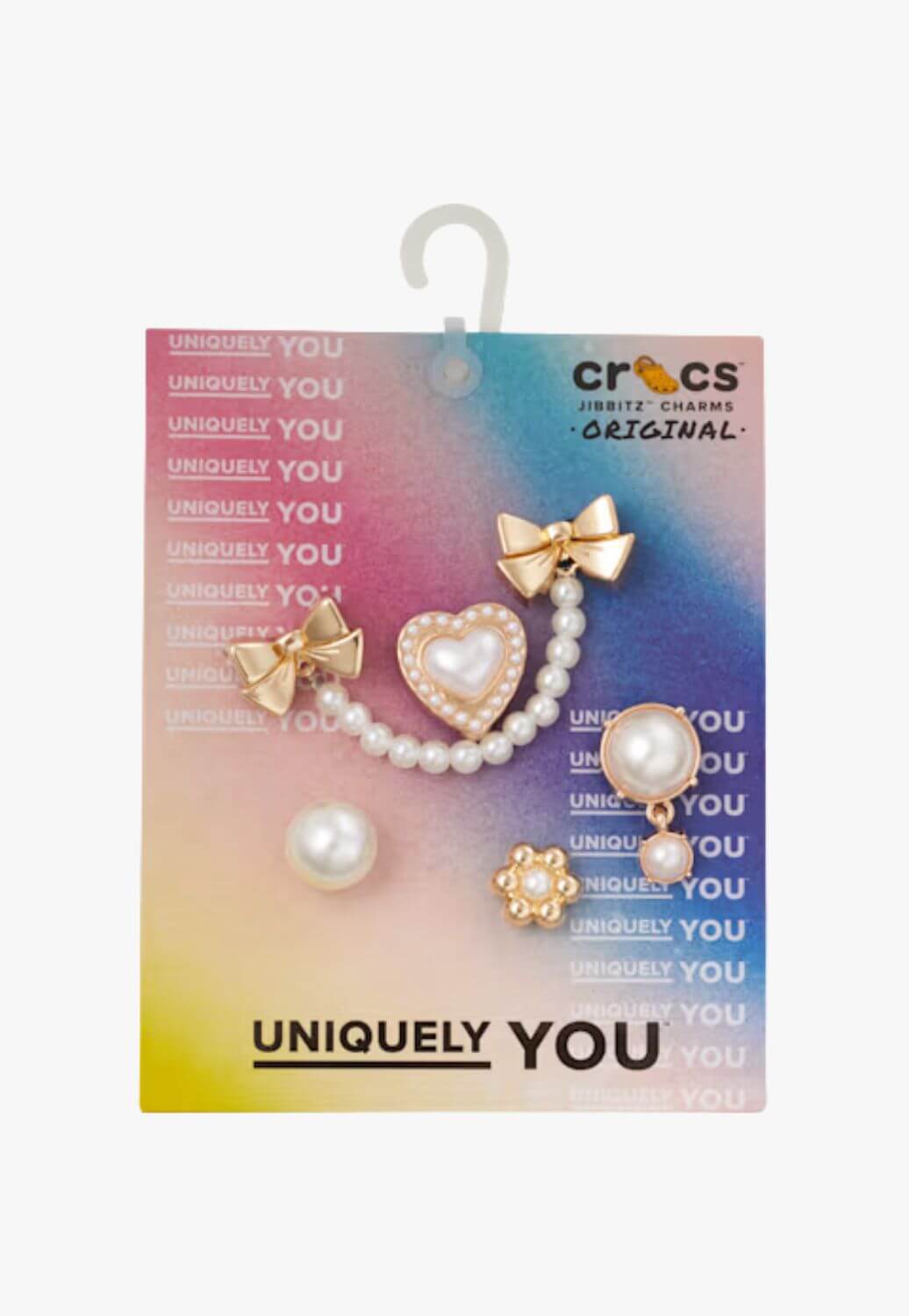 Crocs Pearly Gold 5 Pack Jibbitz