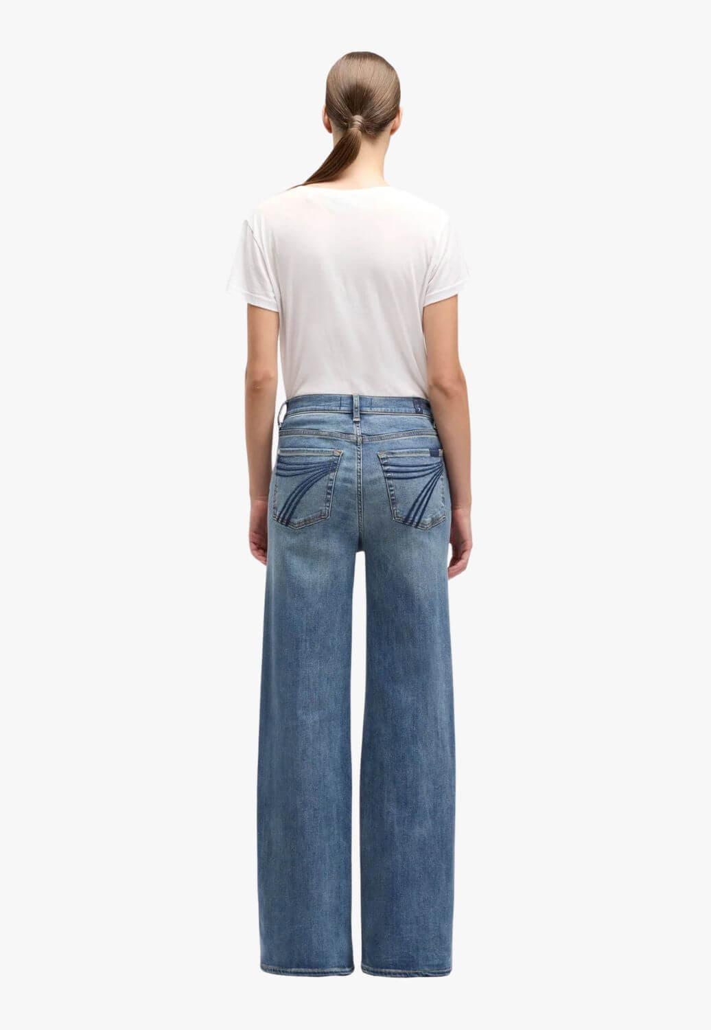 7 For All Mankind Ultra High Rise Jo Swim Jean