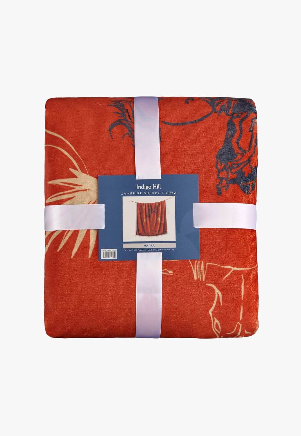 Marfa Campfire Sherpa Throw