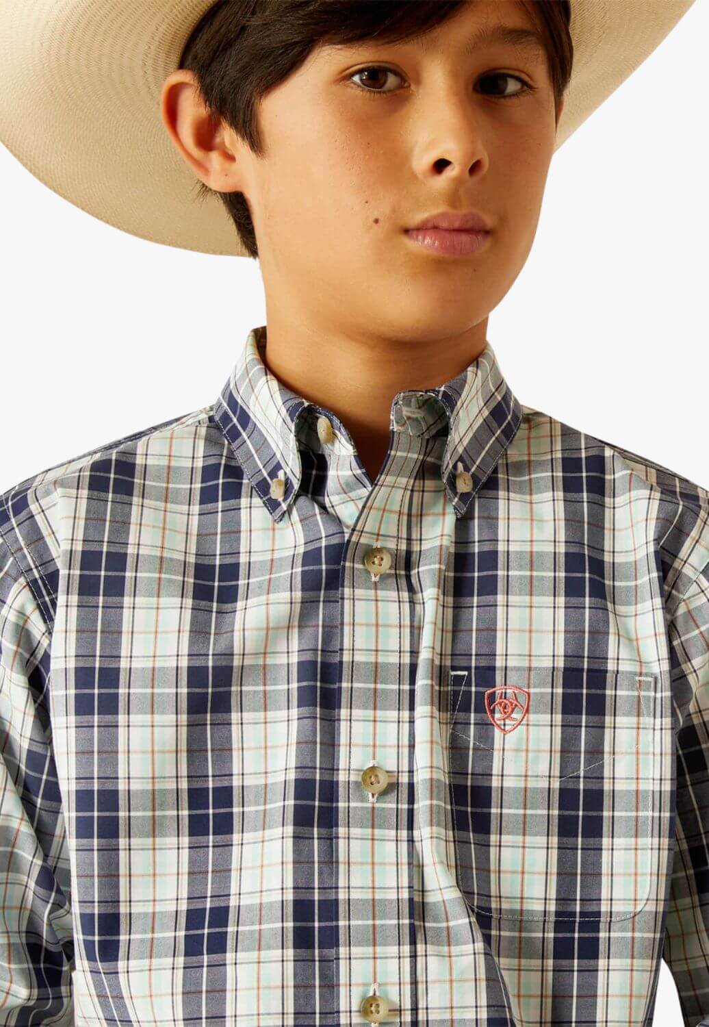 Ariat Boys Pro Series Curtis Long Sleeve Shirt