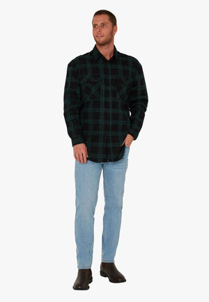 Pilbara Flannelette Open Front Shirt