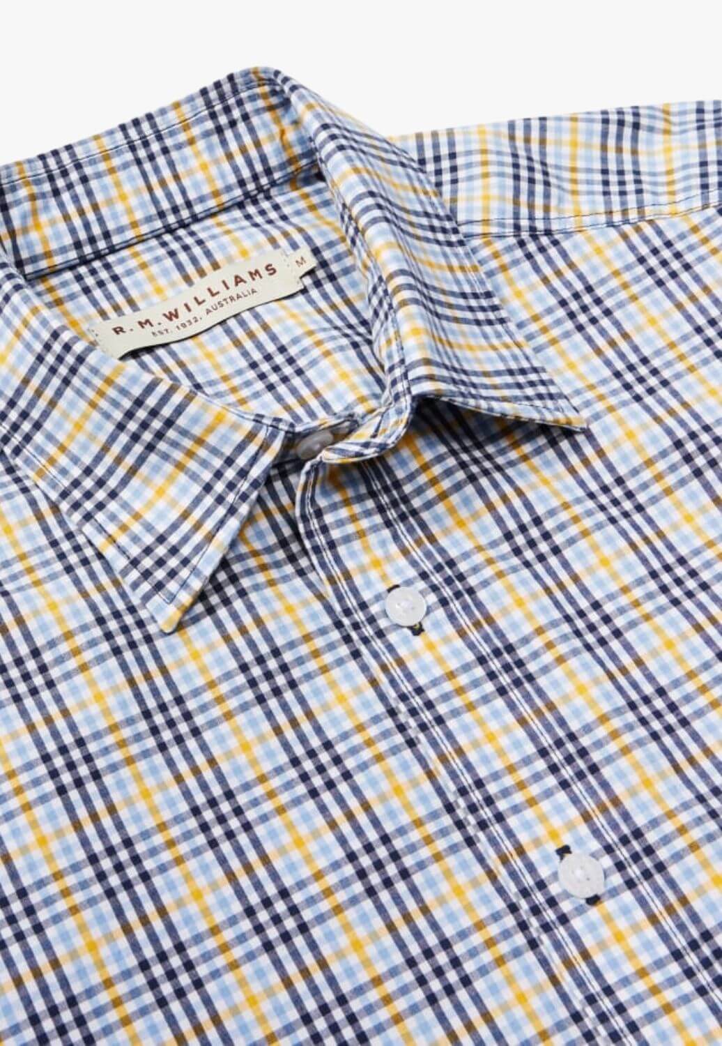 R.M. Williams Mens Classic Long Sleeve Shirt