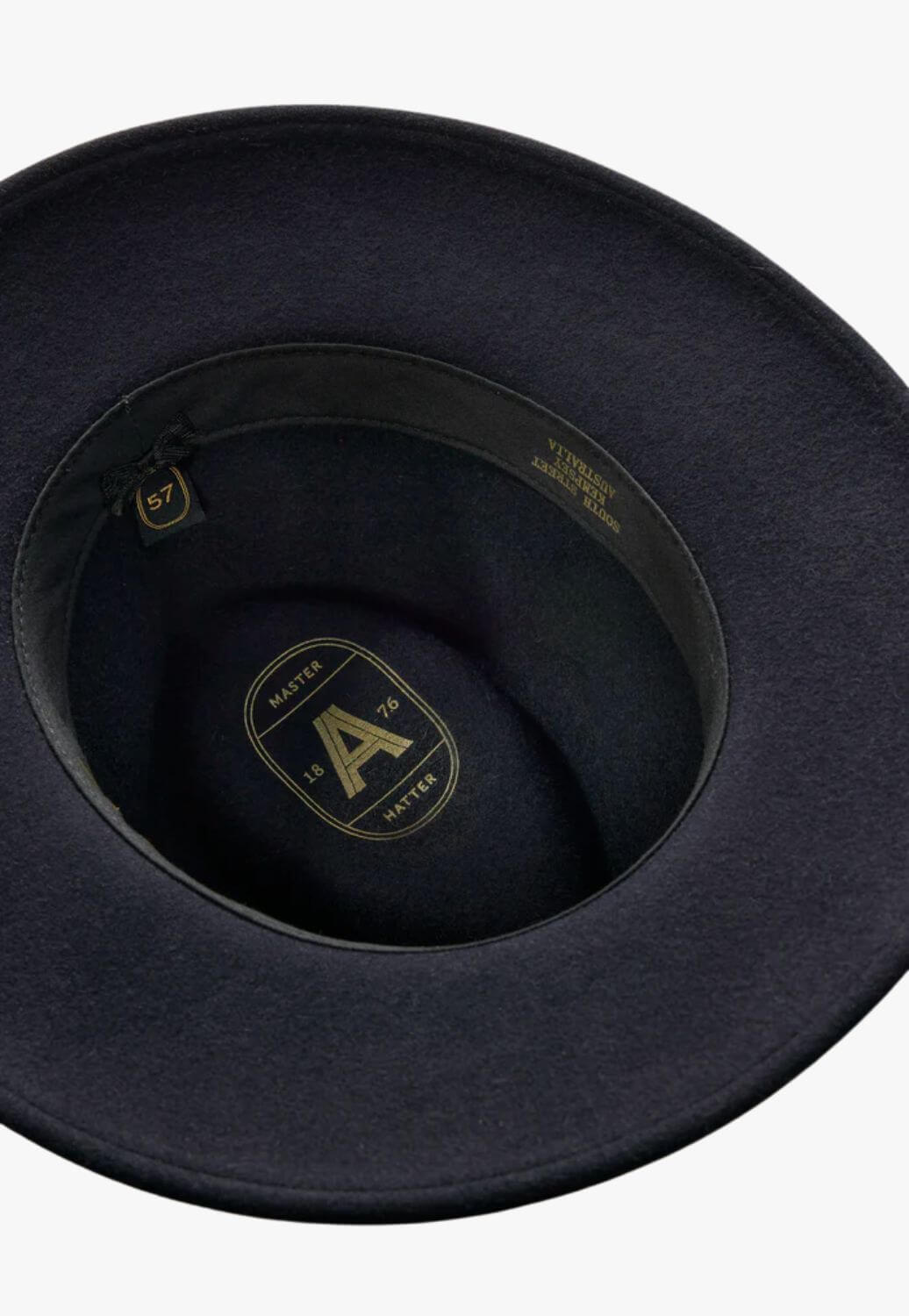 Akubra Traveller Felt Hat Midnight