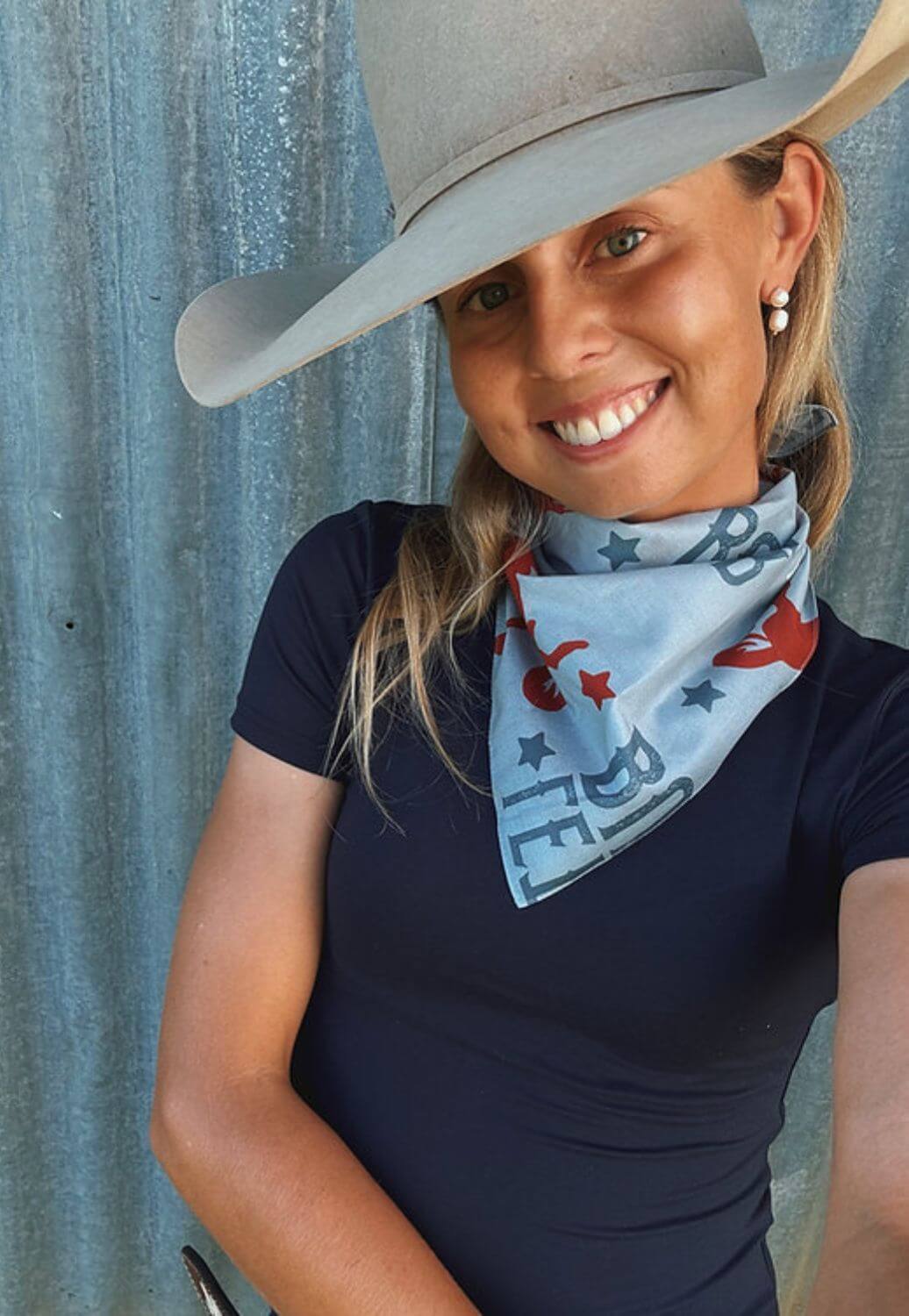 Treasure Chest Co Let er Buck Scarf