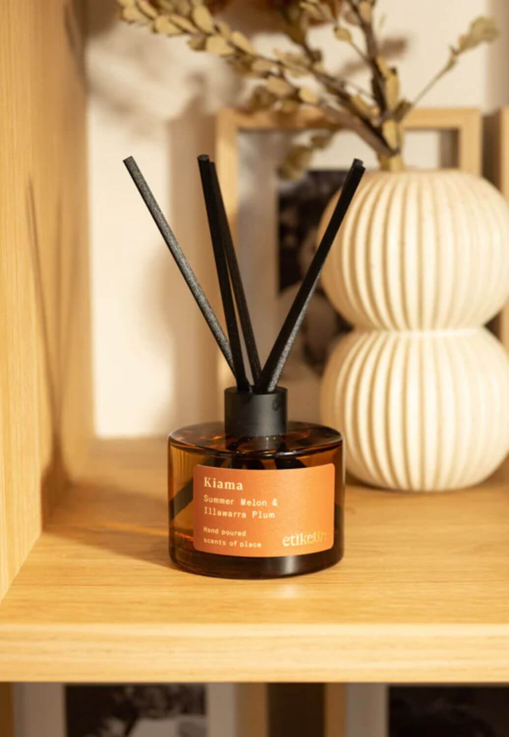 Etikette Kiama, Summer Melon and Illawarra Plum Eco Reed Diffuser
