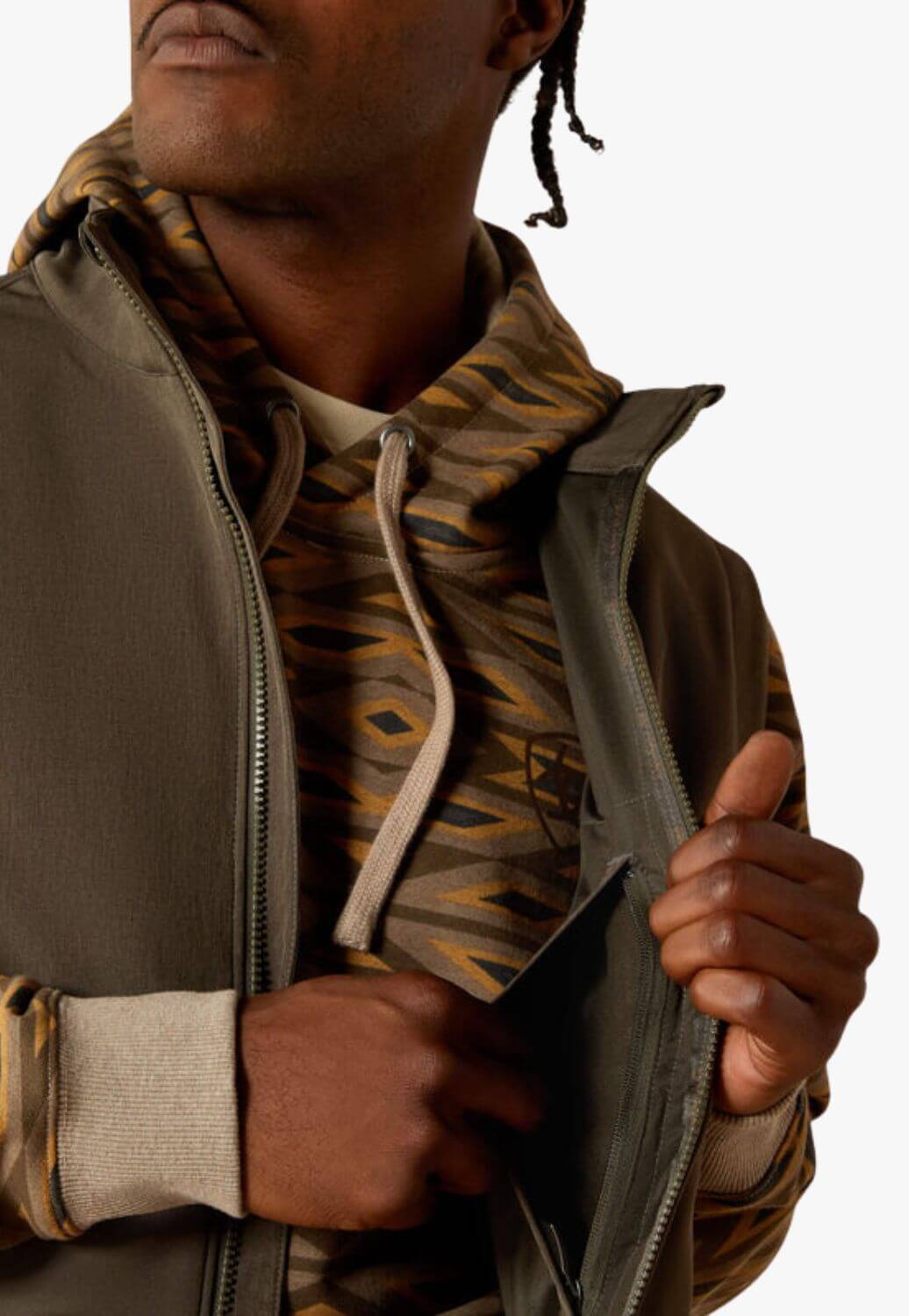 Ariat Mens Logo Softshell Vest