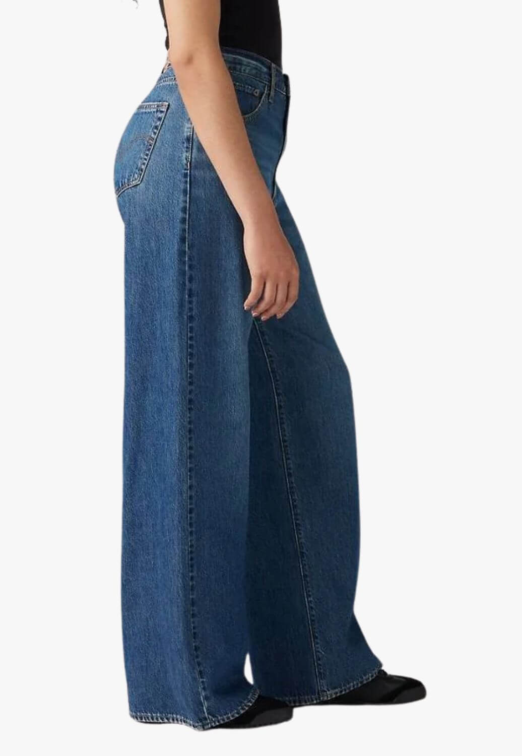 Levi Womens Cinch Baggy Jeans