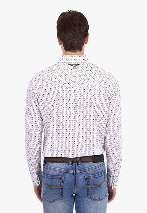 Pure Western Mens Keith Long Sleeve Shirt