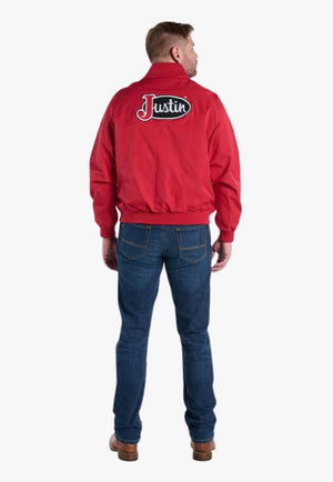 Justin Mens Logo Bomber Jacket