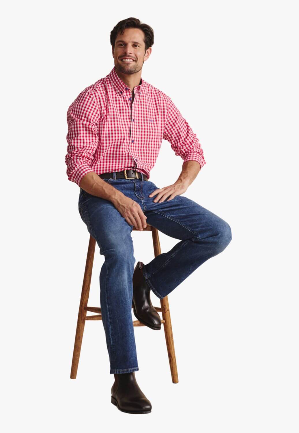 S. Kidman Mens Holstein Long Sleeve Shirt