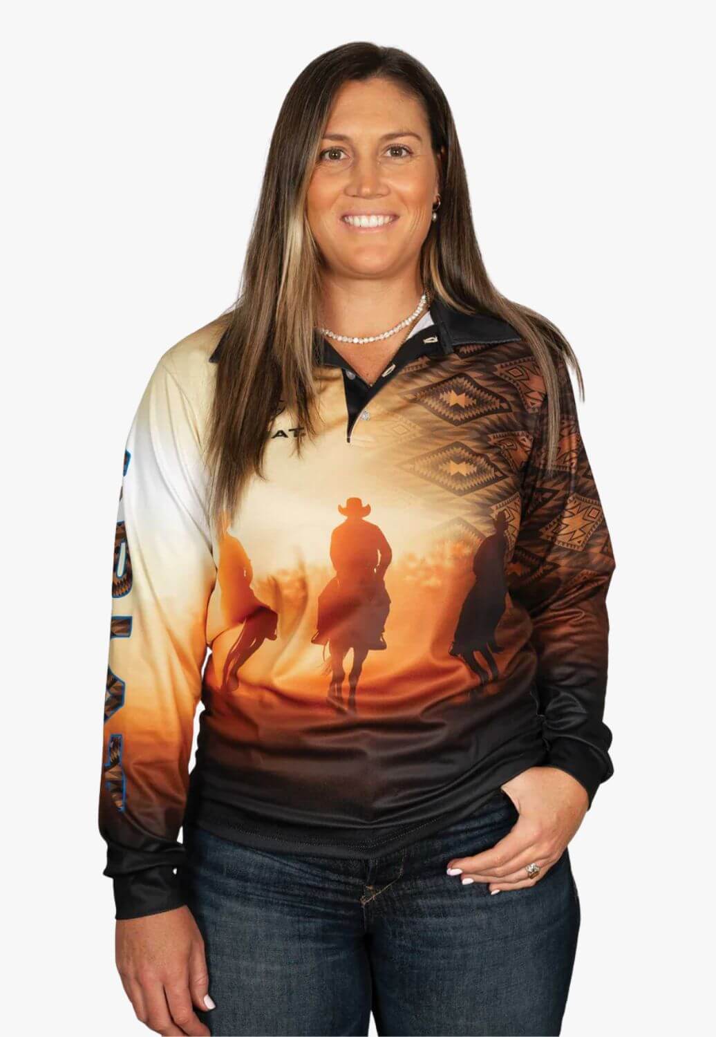 Ariat Adult Rodeo Roper Fishing Shirt