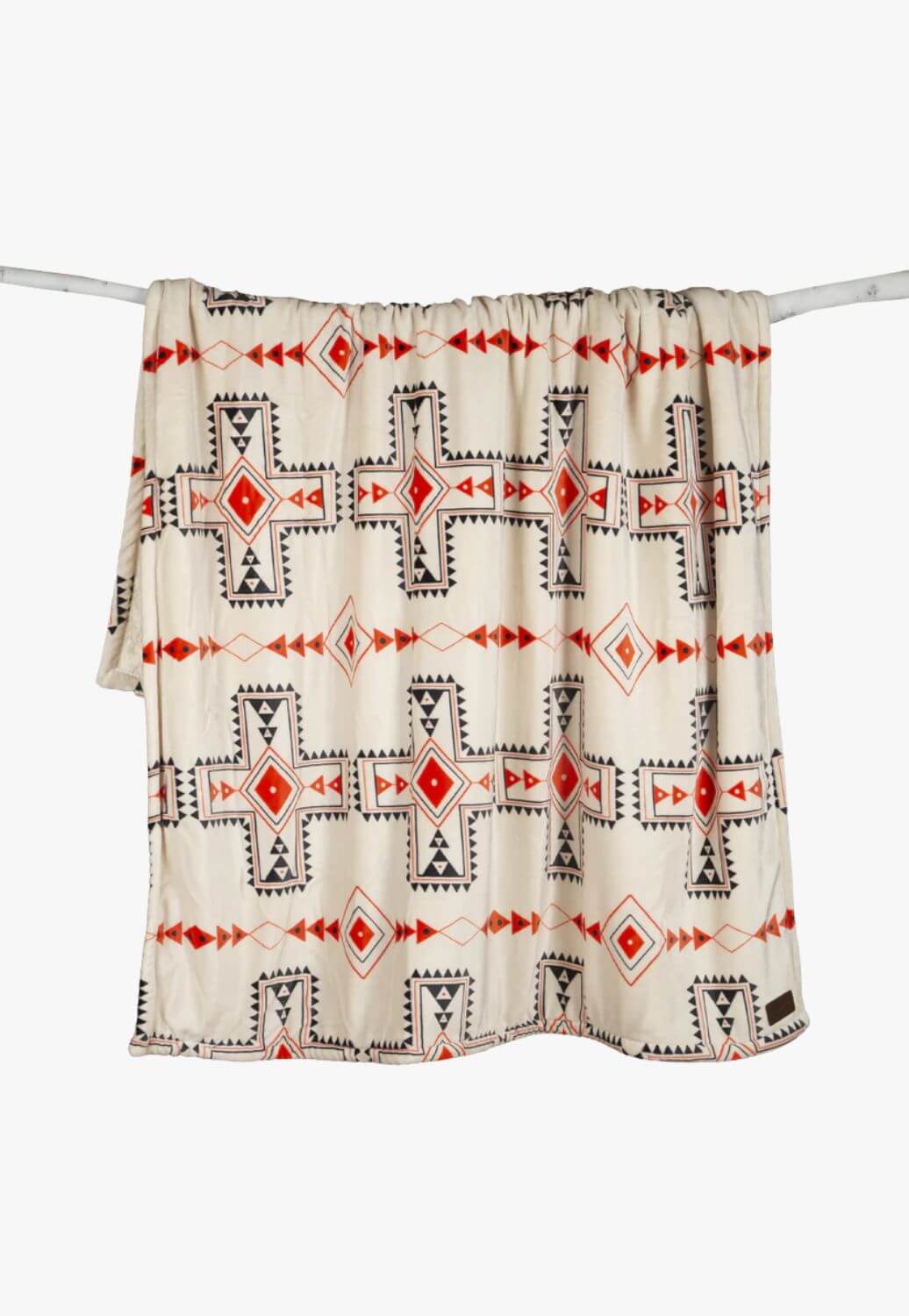 Wrangler Santa Fe Sun Plush Sherpa Throw