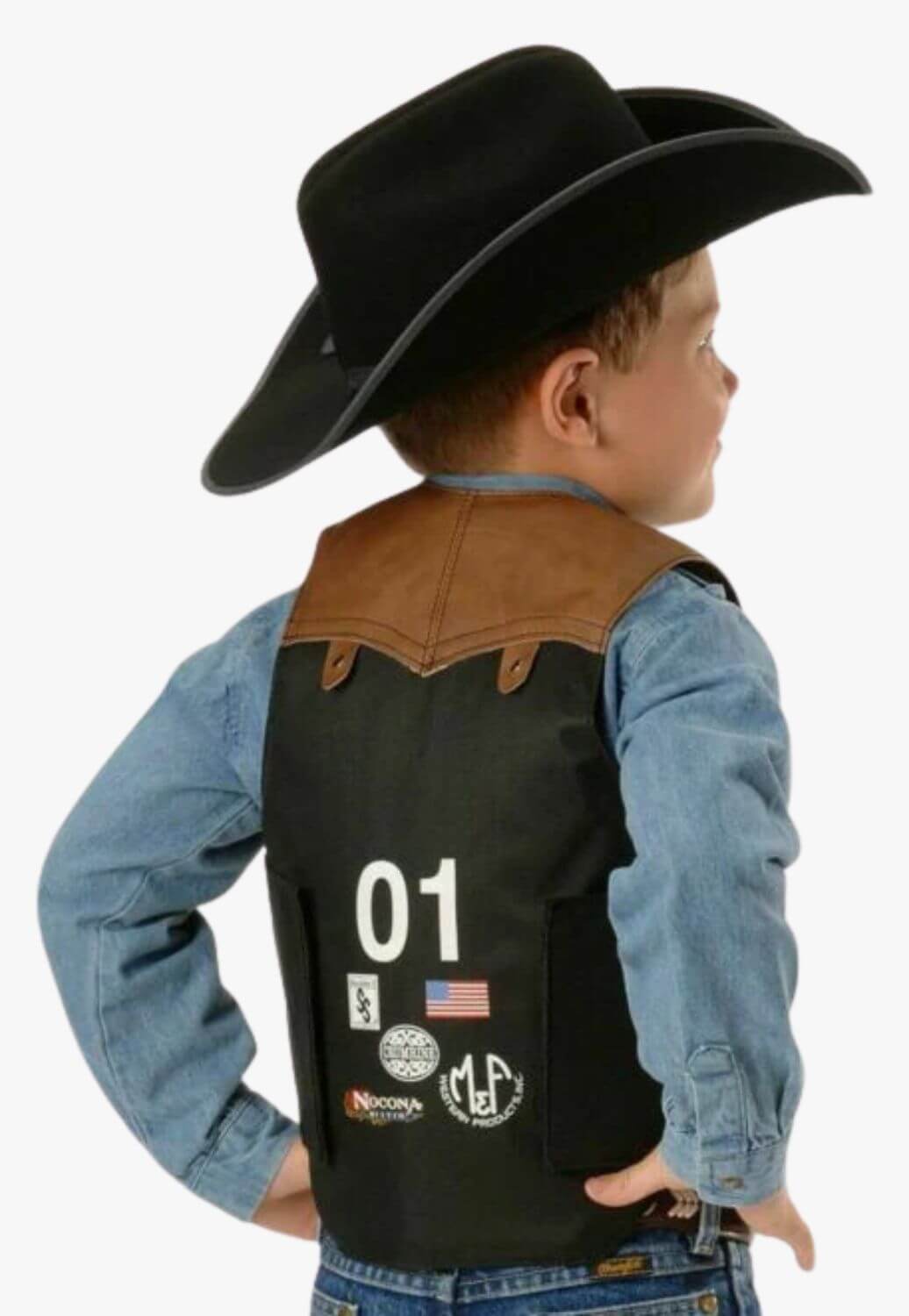Bigtime Rodeo Kids Bull Rider Vest