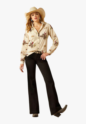 Ariat Womens Homestyle Long Sleeve Shirt