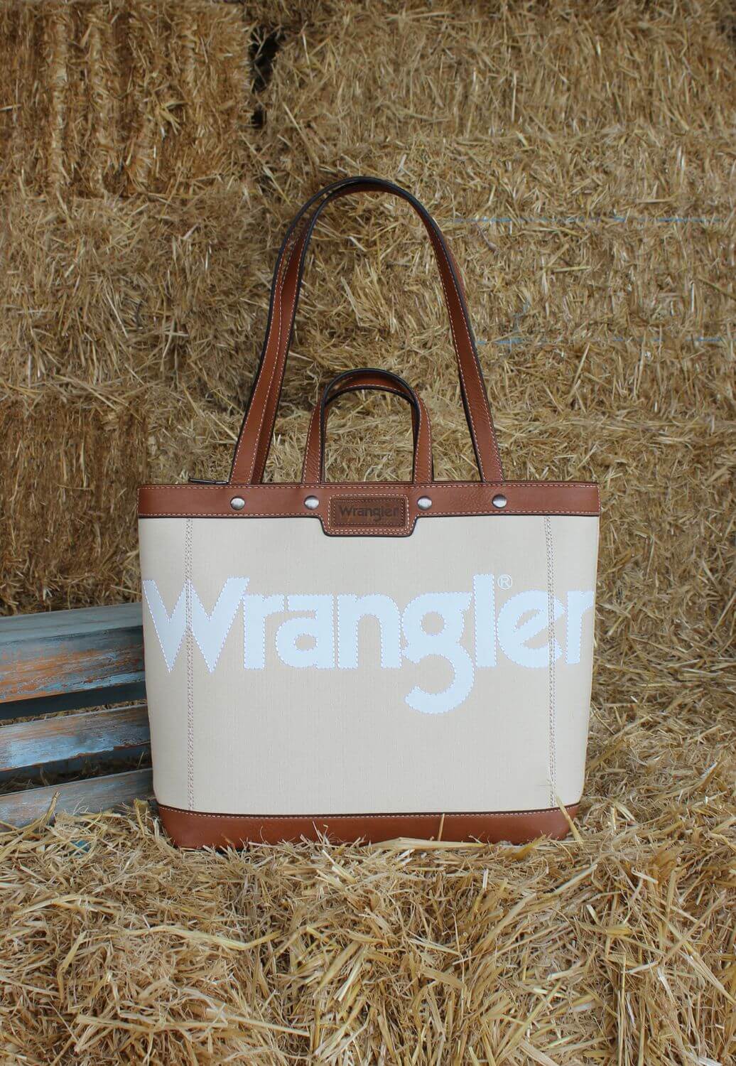 Wrangler Canvas Iconic Logo Tote