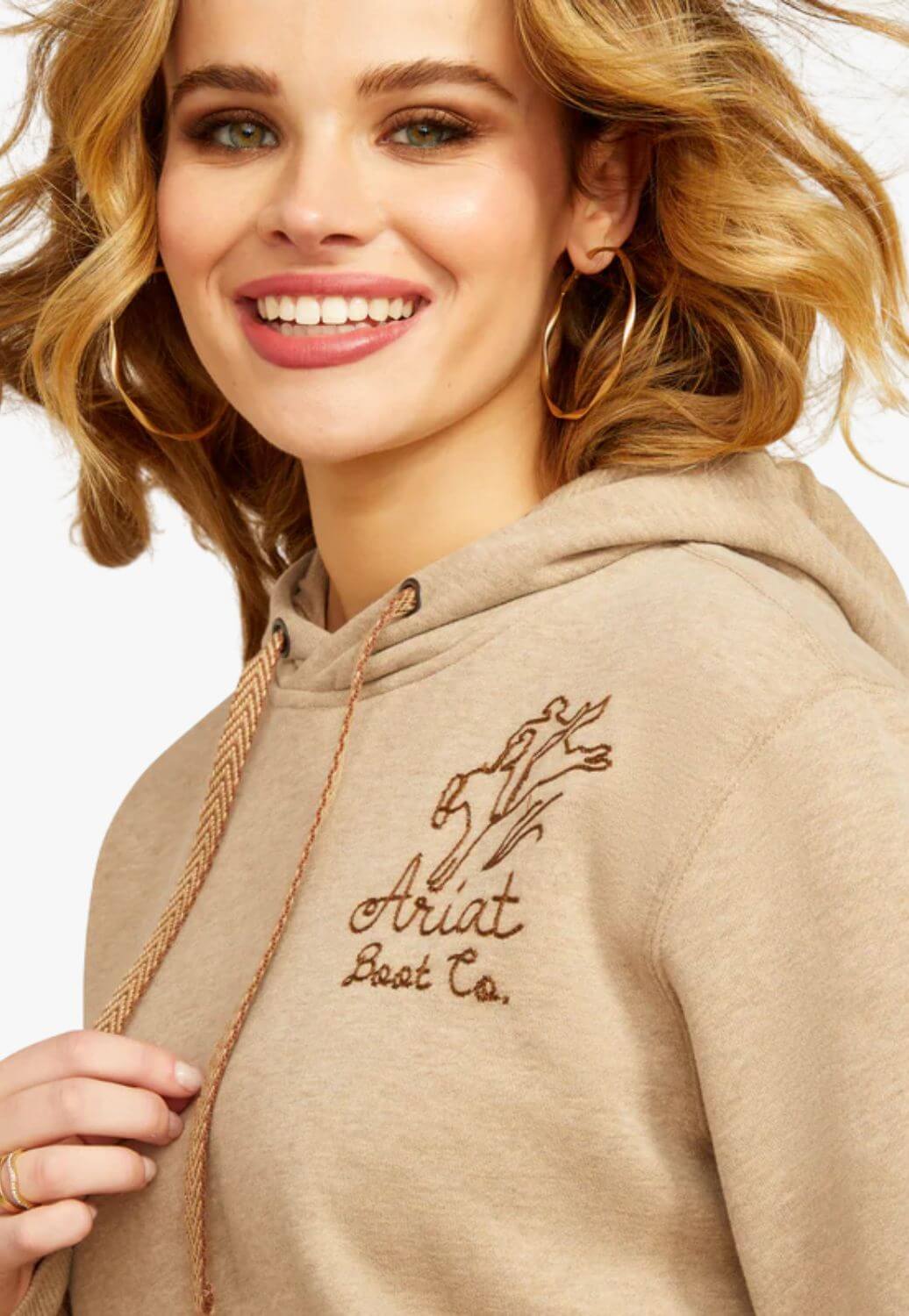 Ariat Womens Bronco Stitch Hoodie
