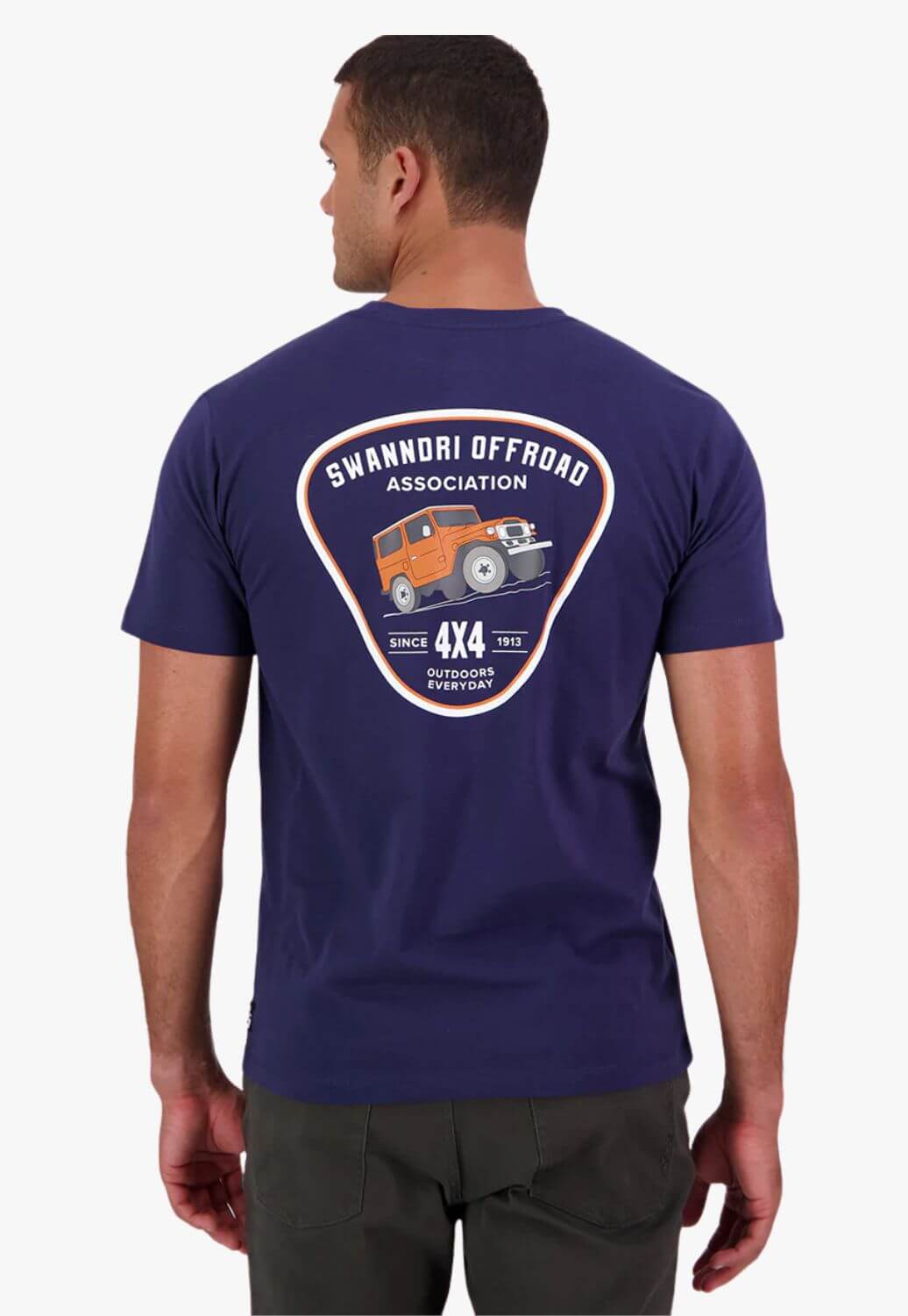 Swanndri Mens Off Road Printed T-Shirt