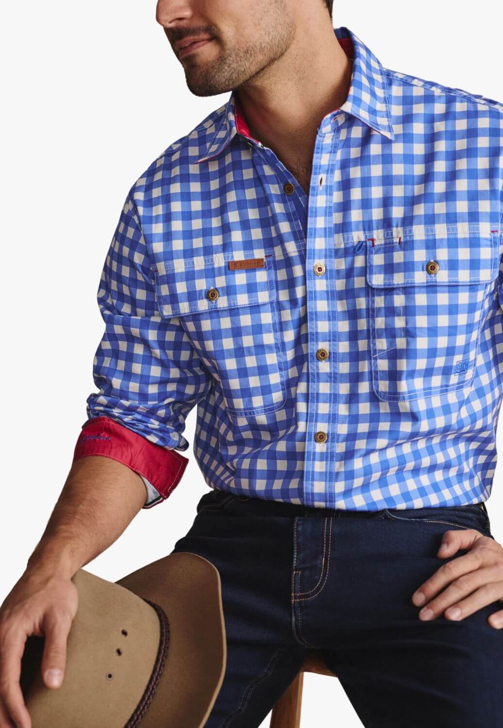 S. Kidman Mens Armstrong Long Sleeve Work Shirt