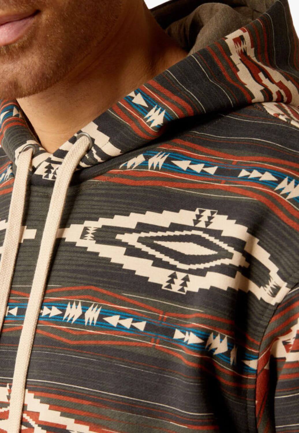Ariat Mens Colour Block Hoodie