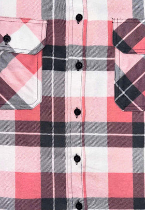 Ritemate Womens Open Front Flannelette Shirt