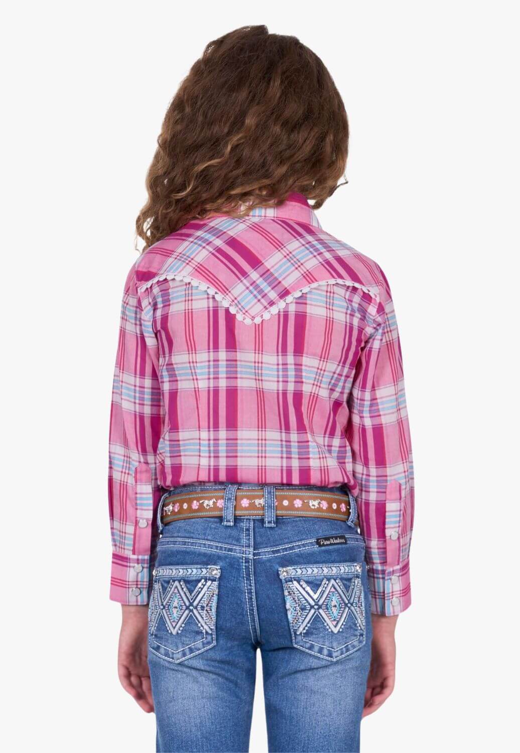Pure Western Girls Leni Long Sleeve Shirt