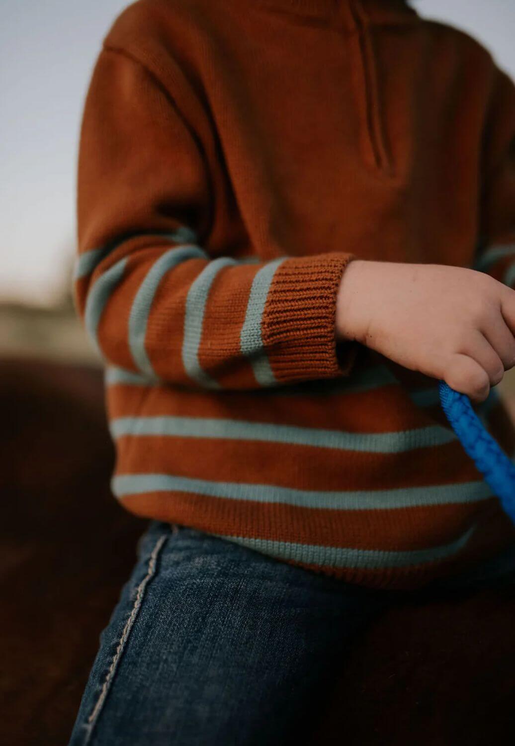 Little Windmill Boys Cotton Knit Jumper