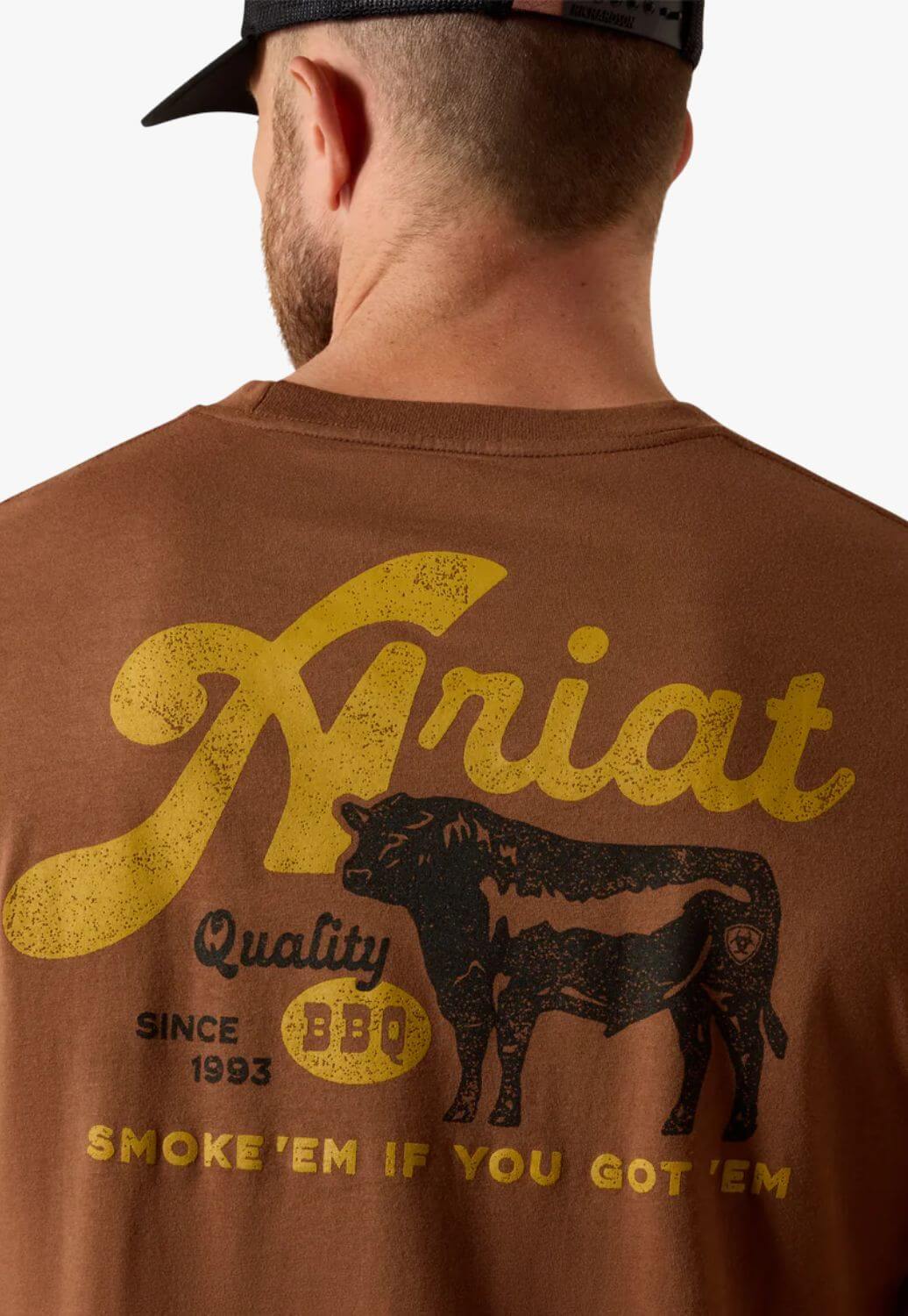 Ariat Mens BBQ Smoke T-Shirt
