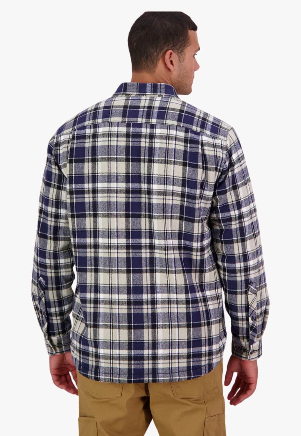 Swanndri Mens Morven Sherpa Long Sleeve Shirt