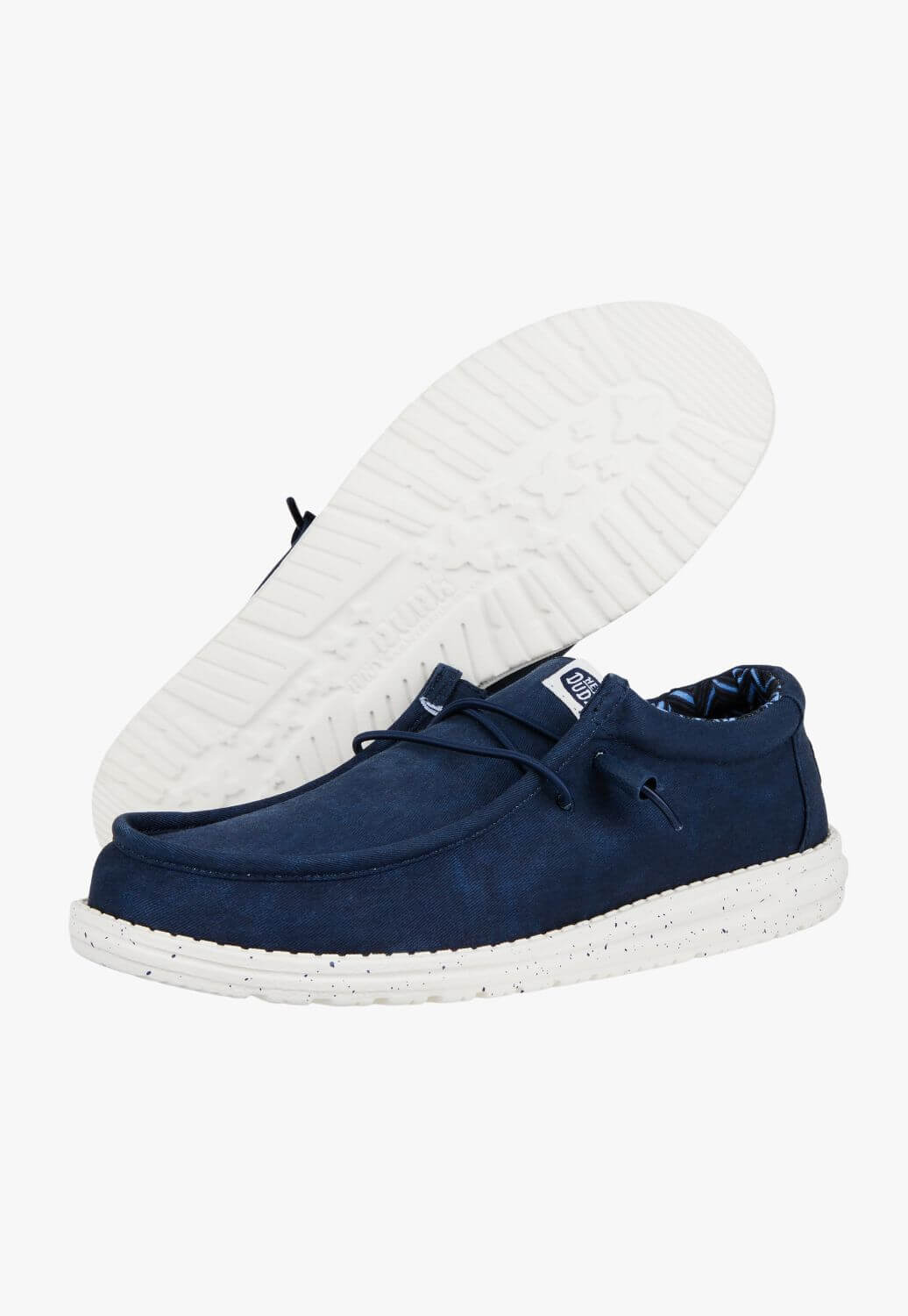 Hey Dude Mens Wally Stretch Canvas Shoe