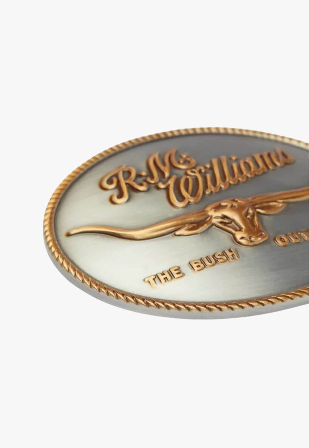 R.M.Williams Logo Buckle