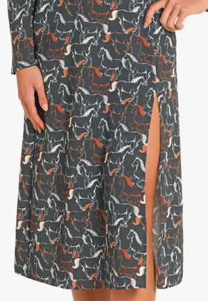 Rock and Roll Womens Black Stallion Dress