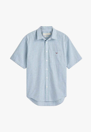 R M Williams Mens Quinn Short Sleeve Shirt