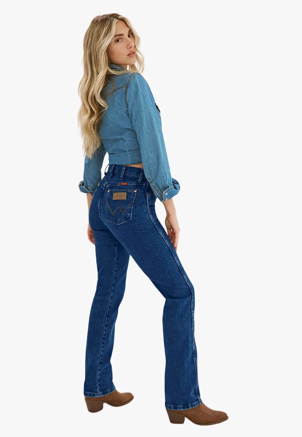 Wrangler Womens Cowboy Cut Slim Fit Jean