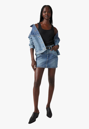 Levis Womens Western Icon Skirt