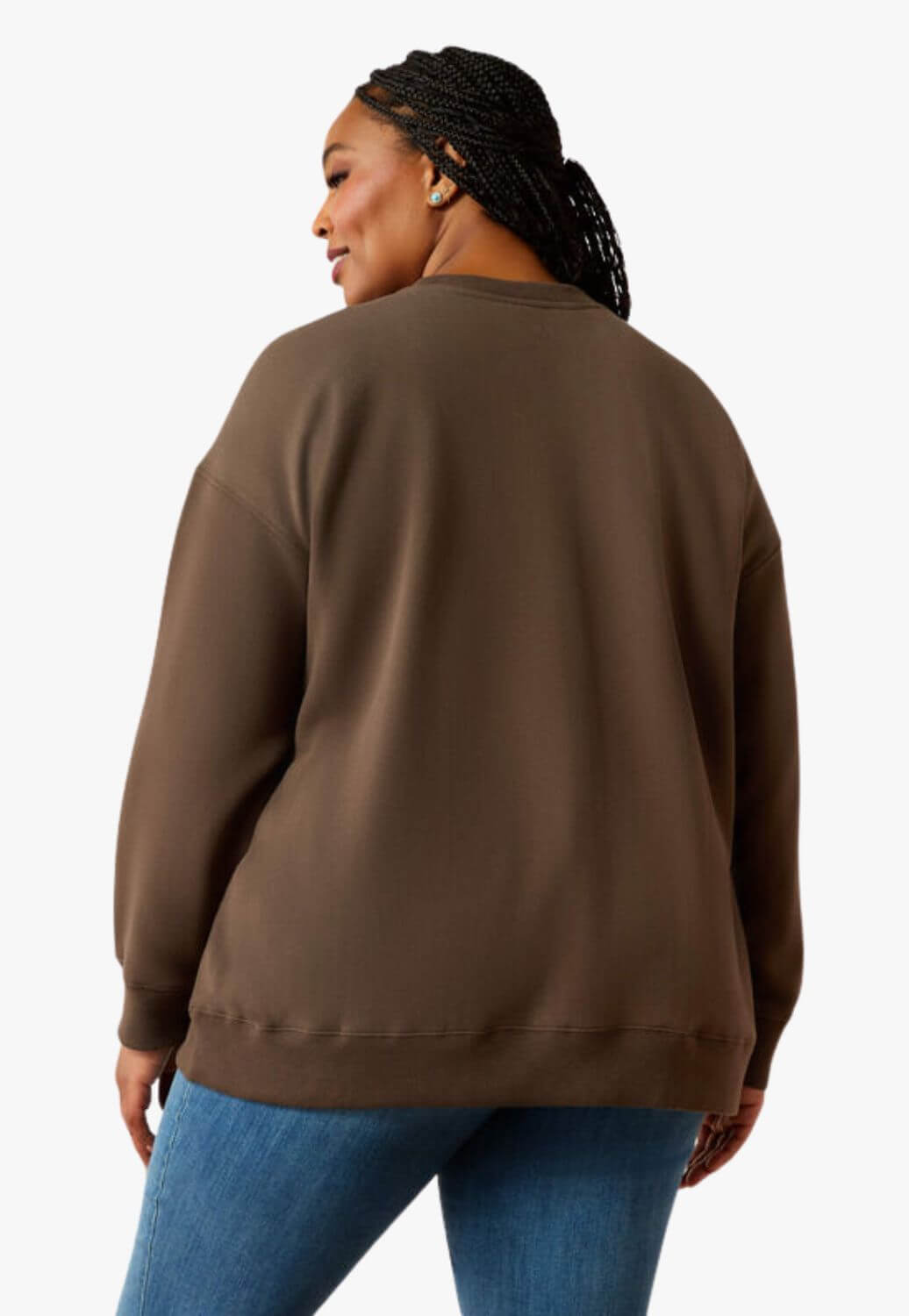 Ariat Womens Oversized Crew Sweatshirt