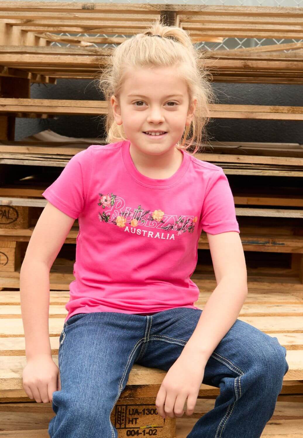 Bullzye Girls Flora T-Shirt