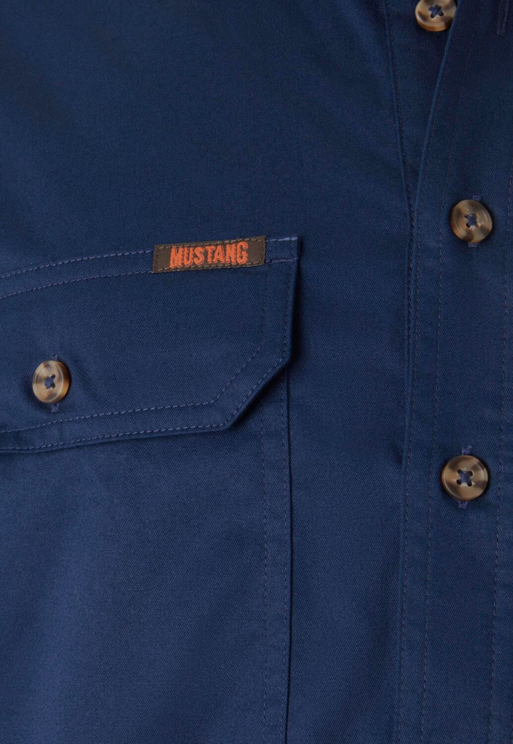 Mustang Mens Closed Front Shirt