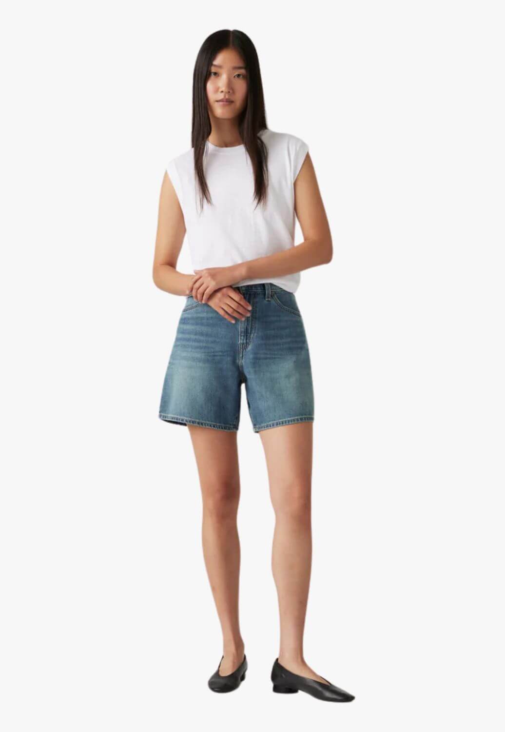 Levis High Baggy Short