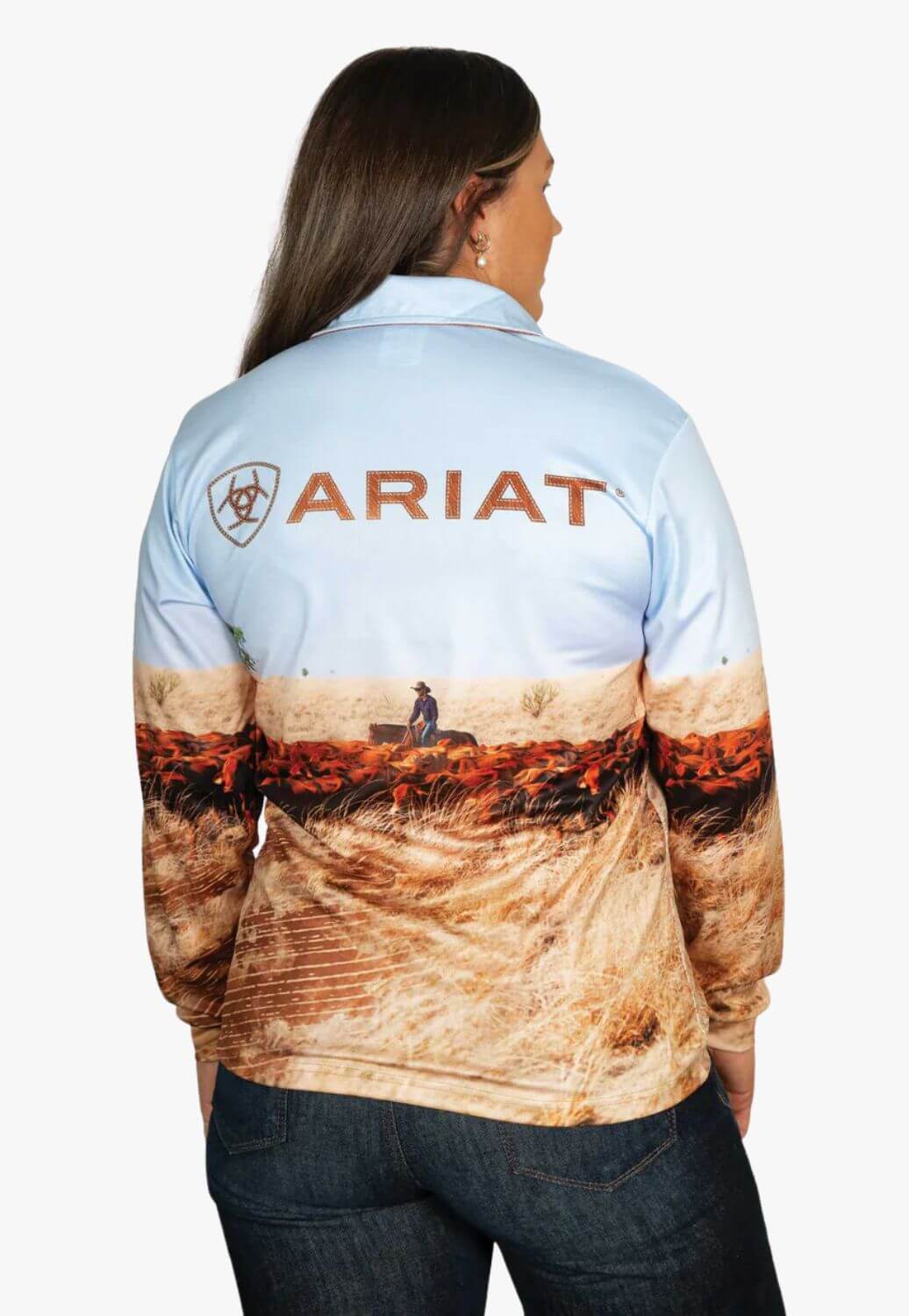 Ariat Adult Cattleman Fishing Shirt