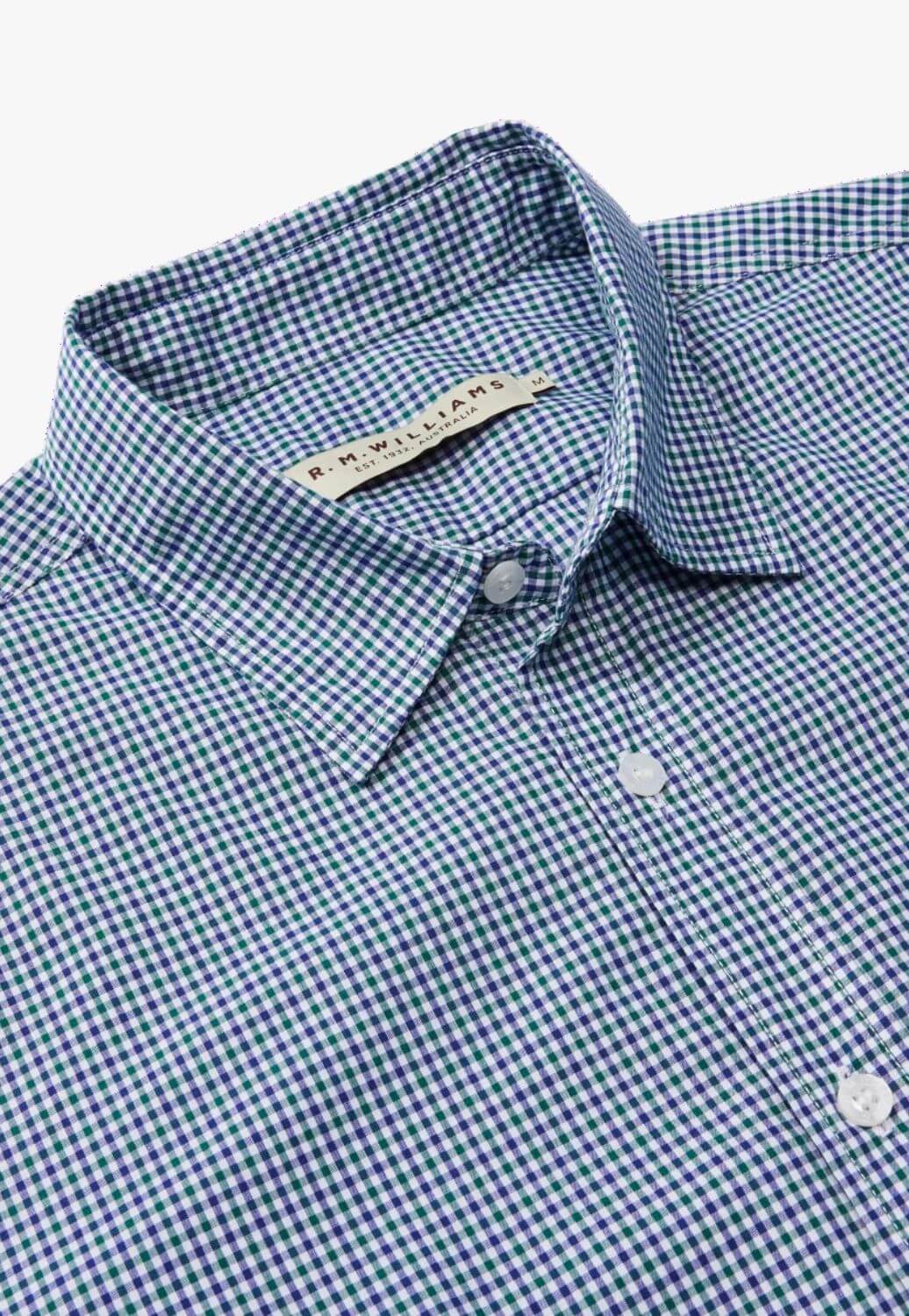 R.M. Williams Mens Regular Long Sleeve Shirt