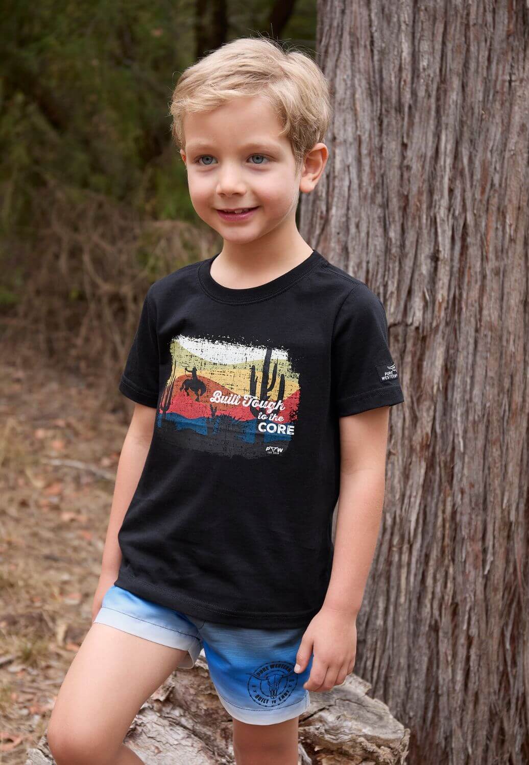 Pure Western Boys Terry T-Shirt