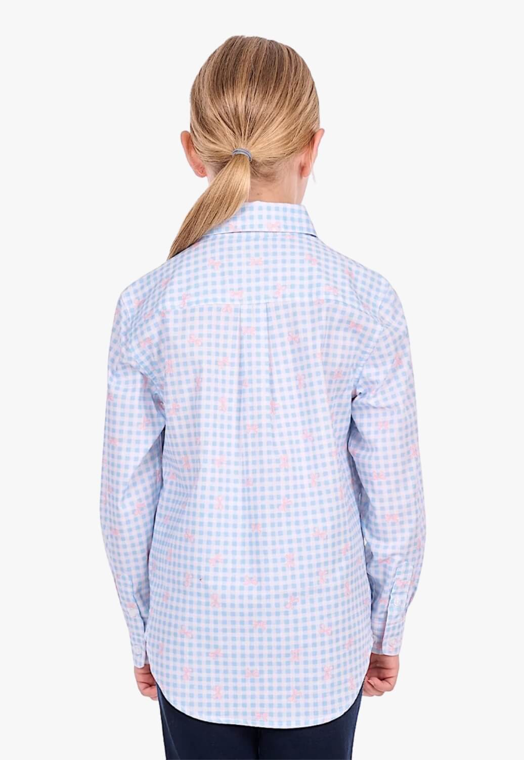 Hard Slog Girls Lilla Long Sleeve Shirt