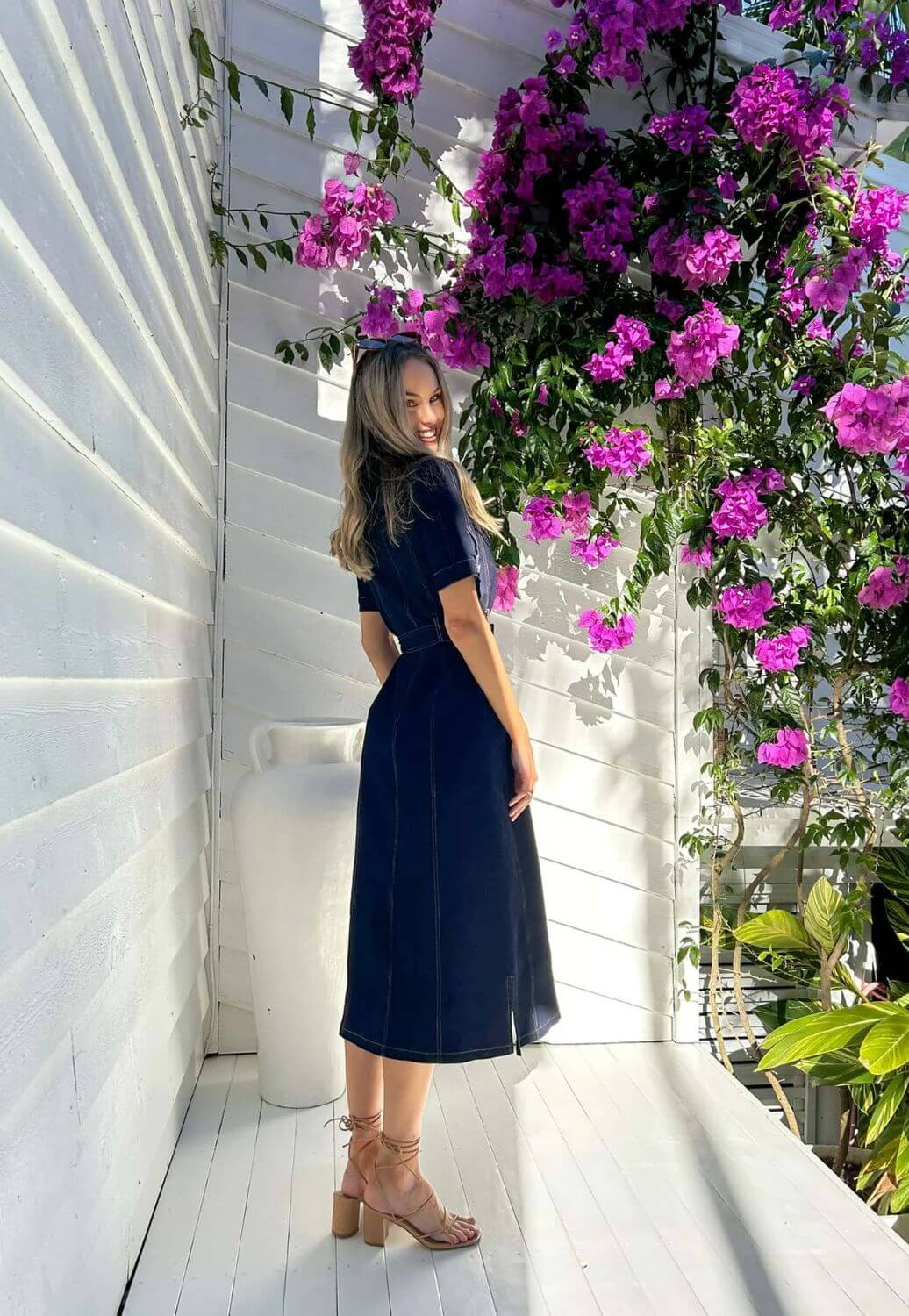 Womens Piper Denim Dress